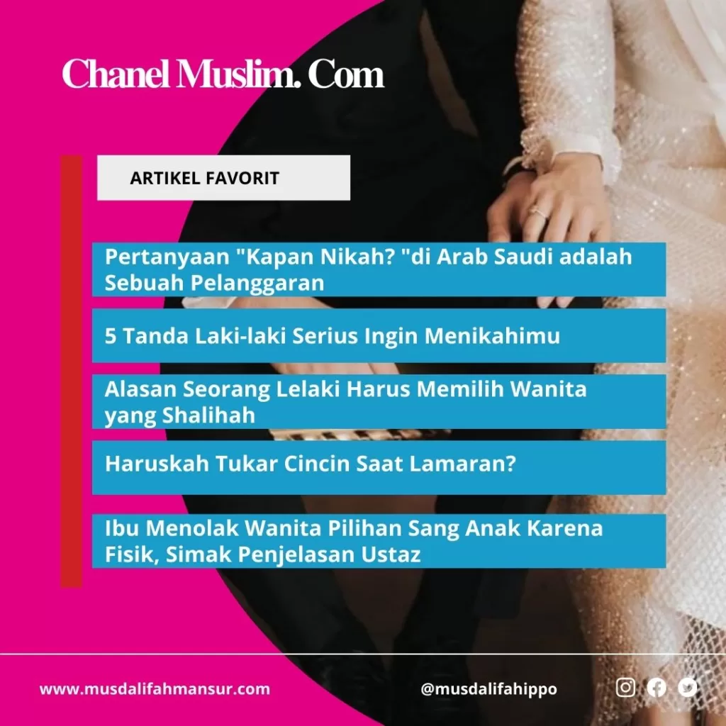 artikel favorite di chanelmuslim.com