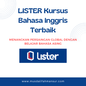 LISTER KURSUS BAHASA INGGRIS TERBAIK