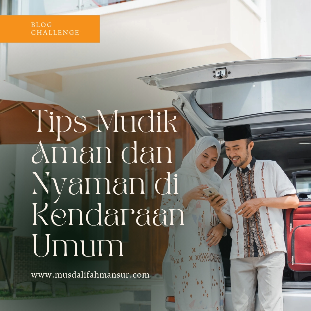 tips mudik aman dan nyaman di kendaraan umum