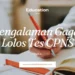 pengalaman gagal lolos tes cpns part 1