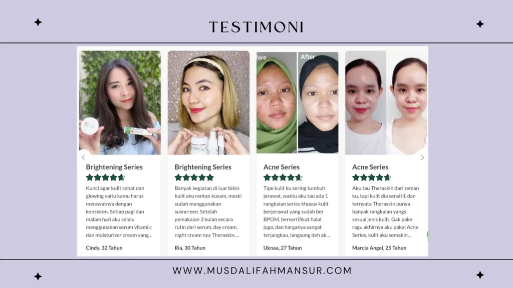 testimoni theraskin